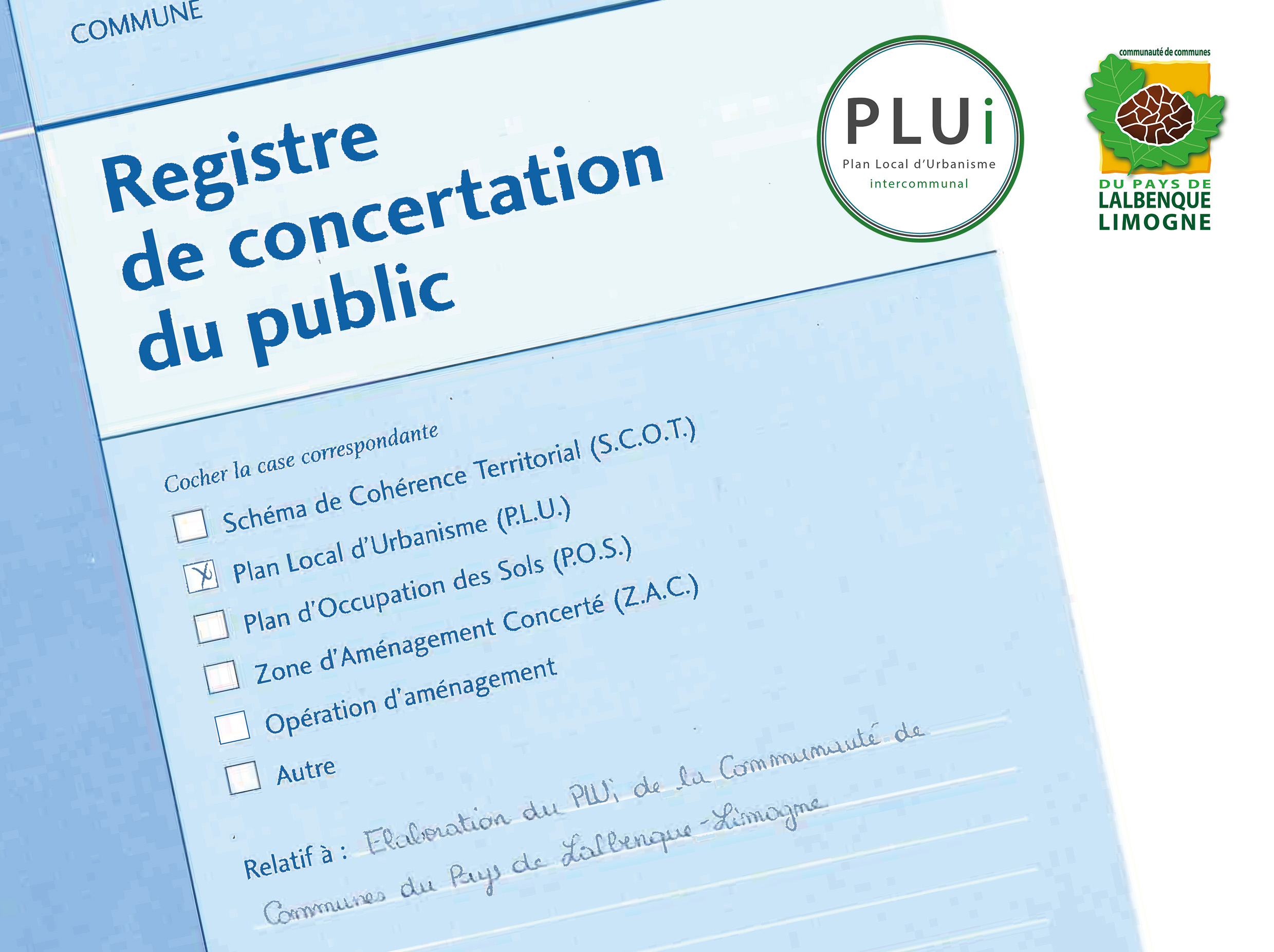 Registre concertation PLUi