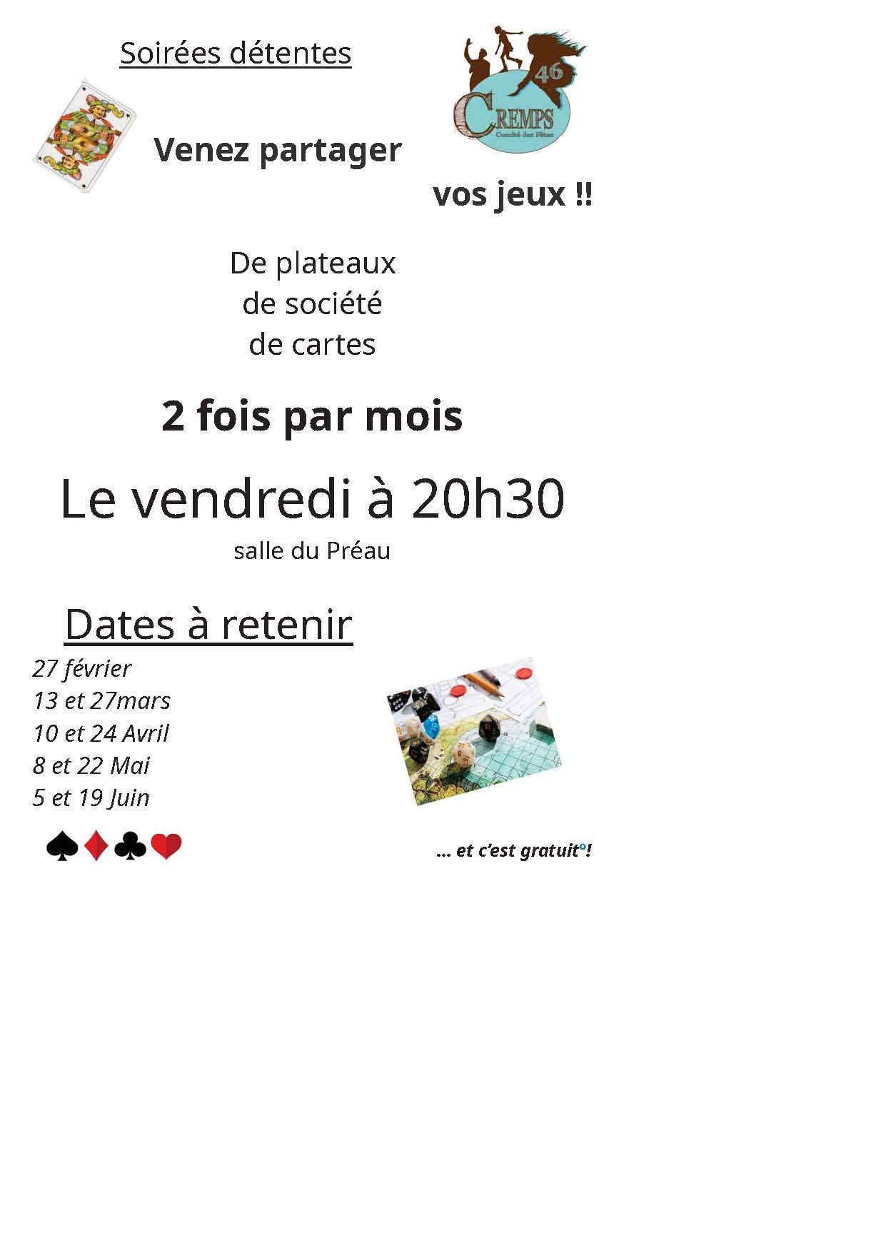 Affiche jeux societes printemps 2026